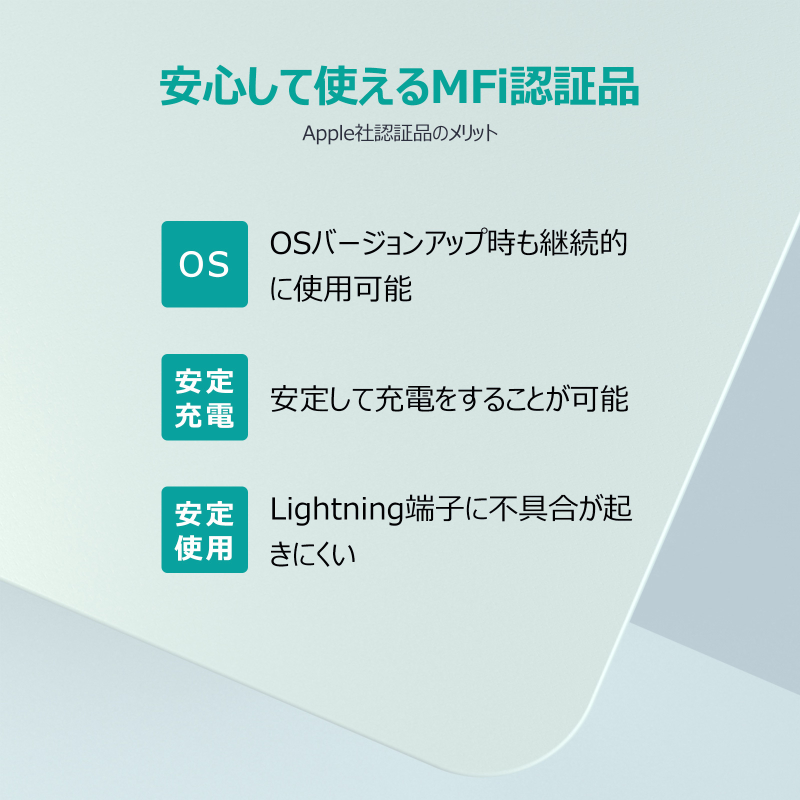 Impulse Series USB-C to Lightningケーブル（2m）CB-CL20