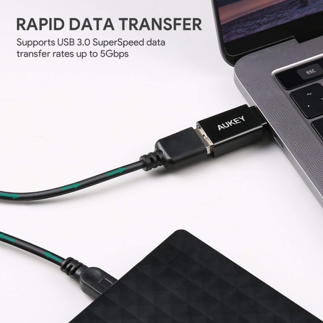 USB C to USB A 変換アダプタCB-A1(2個セット)