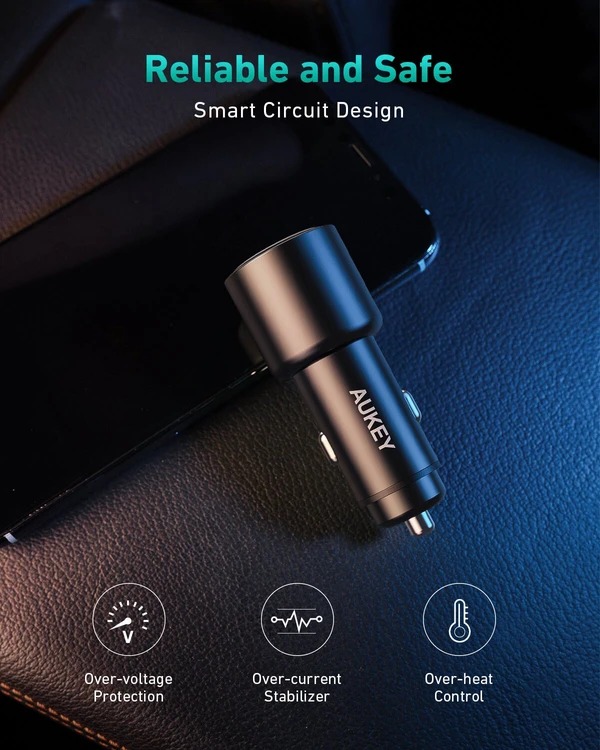 36W カーチャージャー CC-Y18S