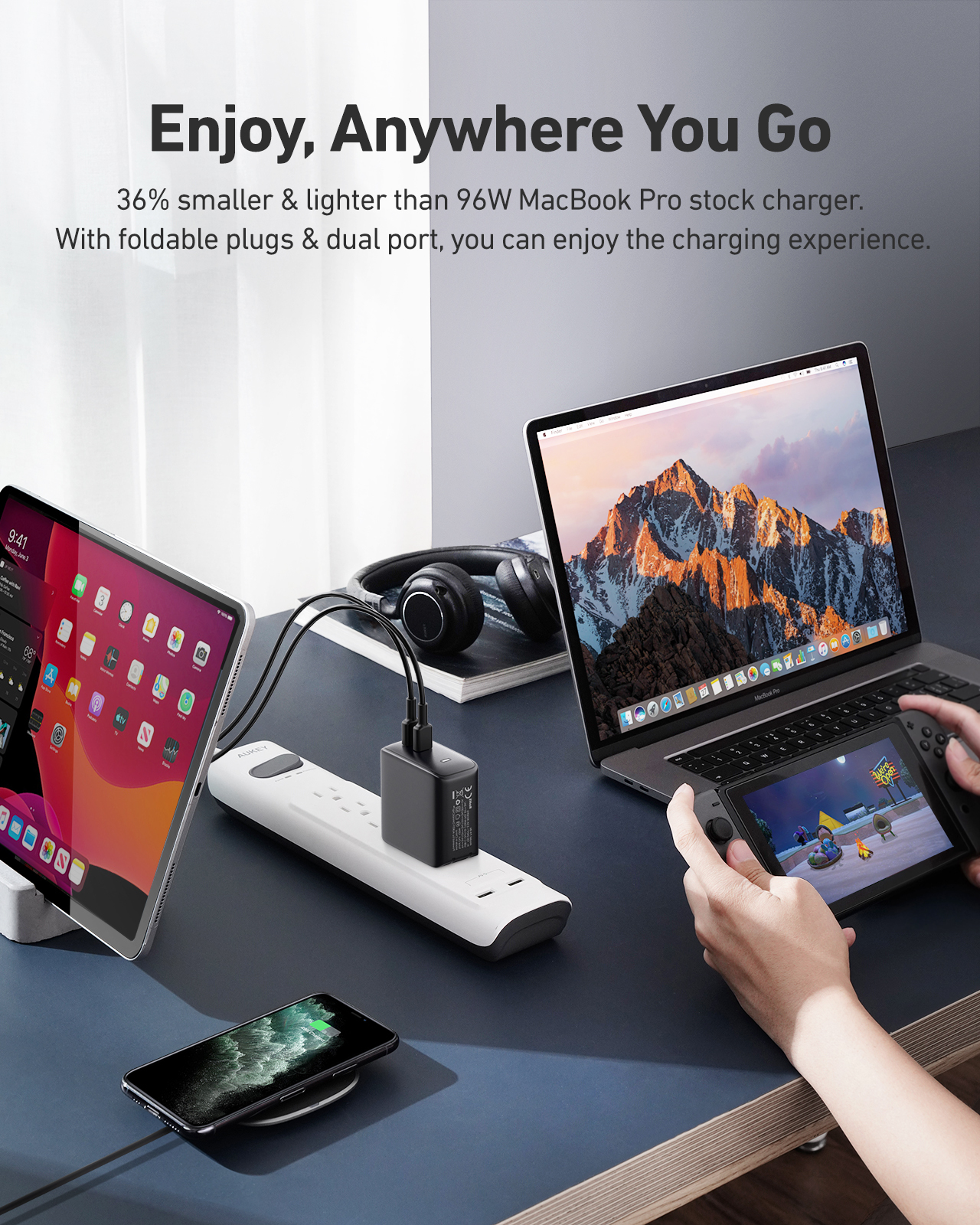 AUKEY オーキー 100W Omnia充電器 PA-B6