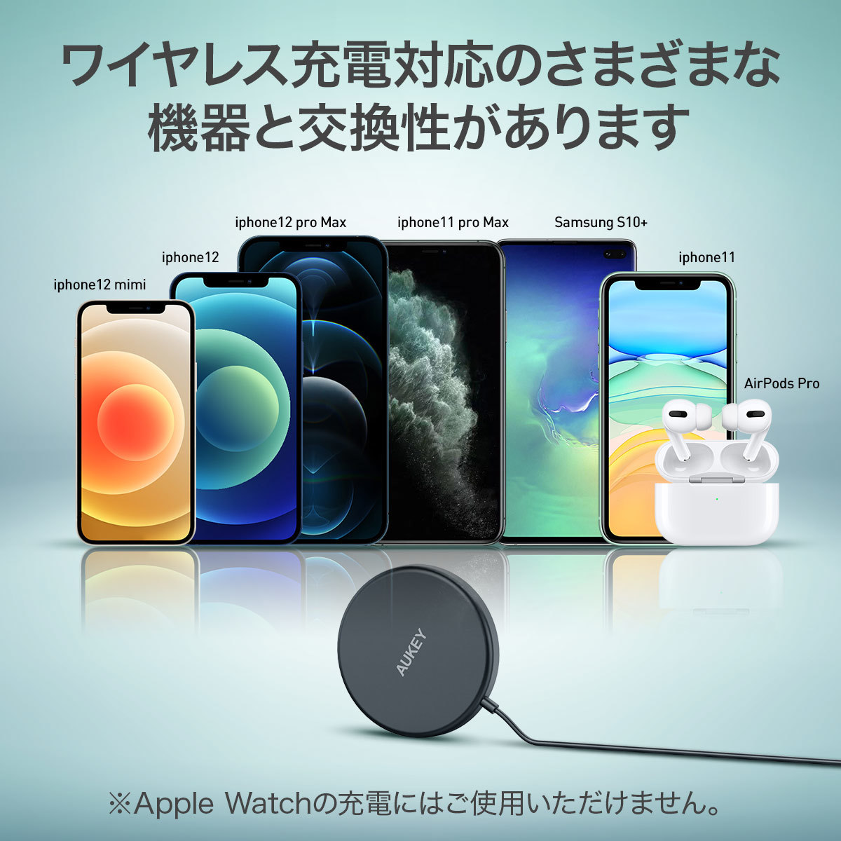 マグネット式 ワイヤレス充電器 LC-A1