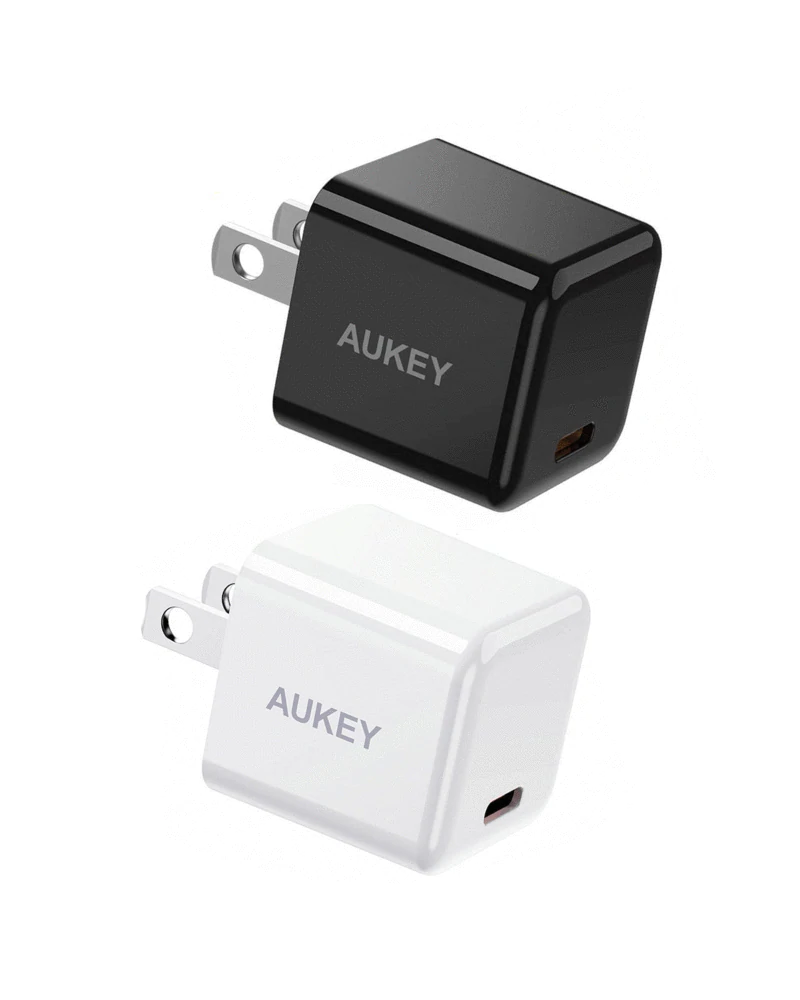 AUKEY オーキー 2個セット 20W USB-C 超小型急速充電器 PA-F5