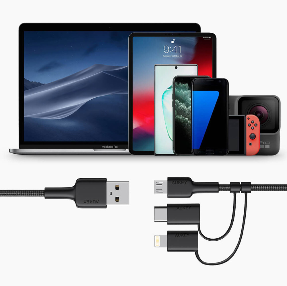 3-in-1 USBケーブル CB-BAL5