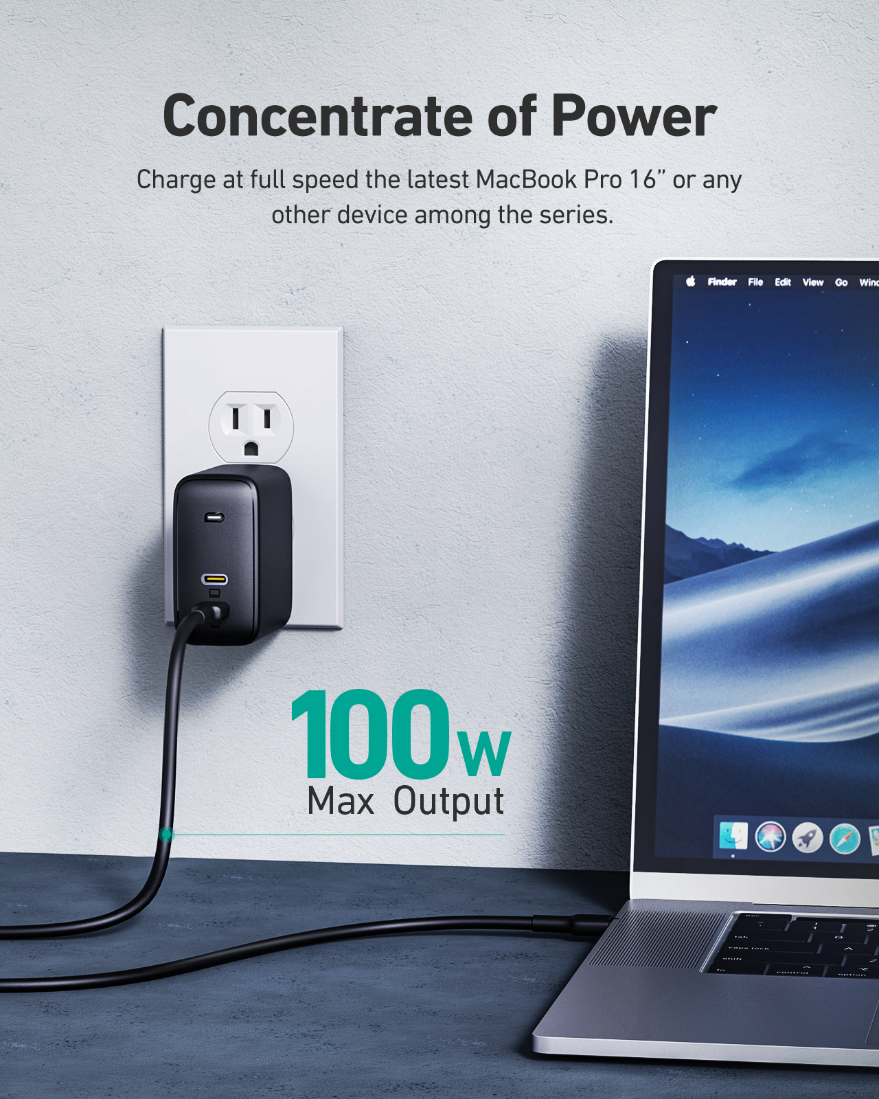 AUKEY オーキー 100W Omnia充電器 PA-B6