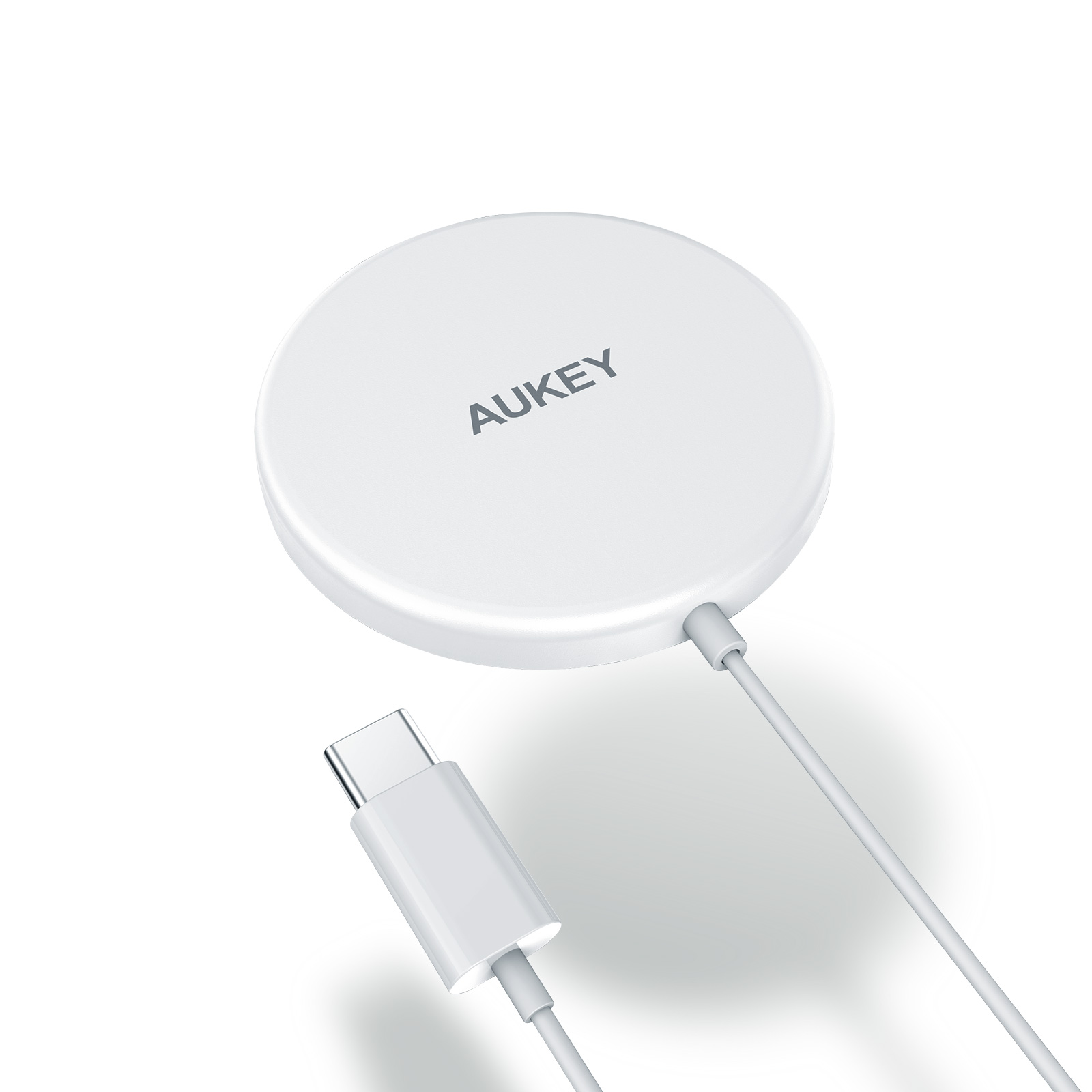 SALE／85%OFF】 AUKEY ワイヤレス充電器 15W LC-C6S 新品未開封 保証有