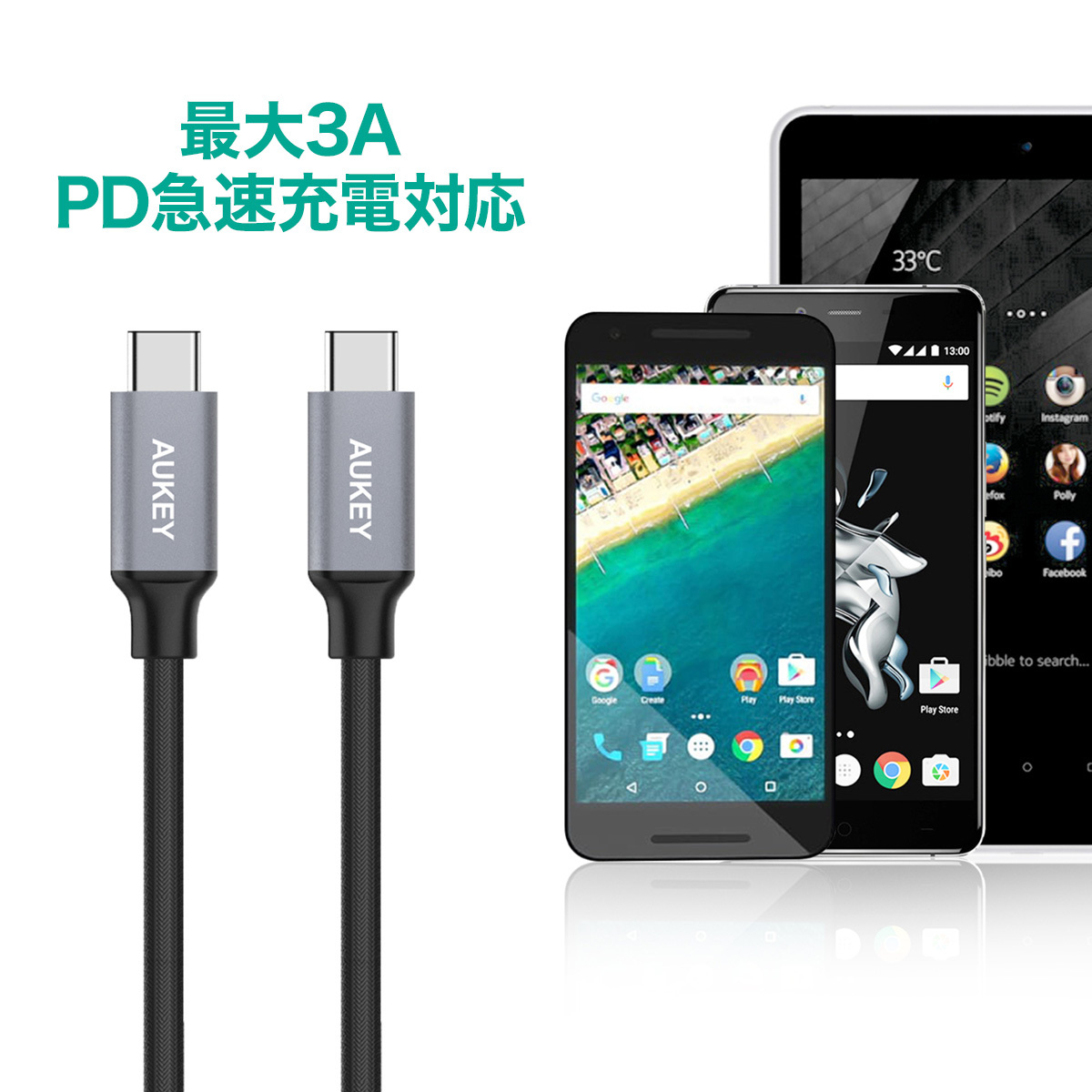 Type-C ケーブル CB-CD5