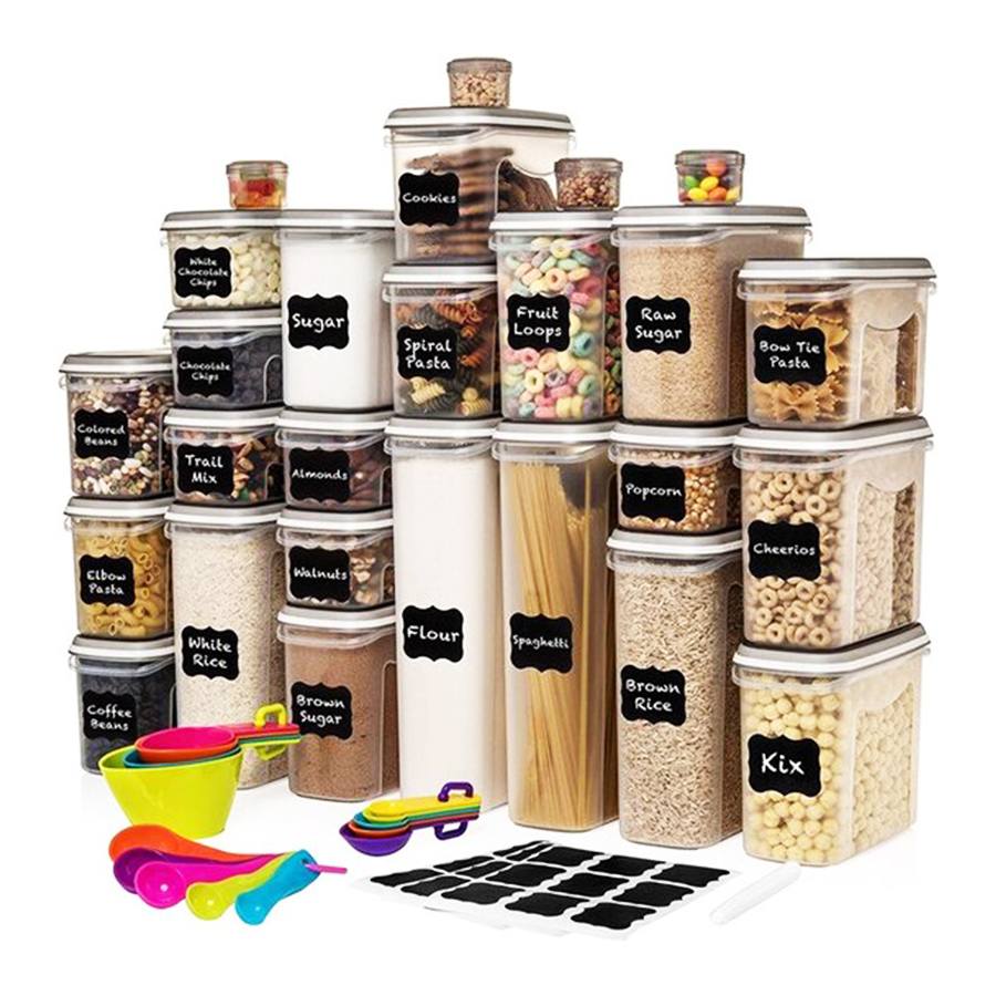 🔥Limited-time offers！68 Piece Kitchen spice storage jar supplementary