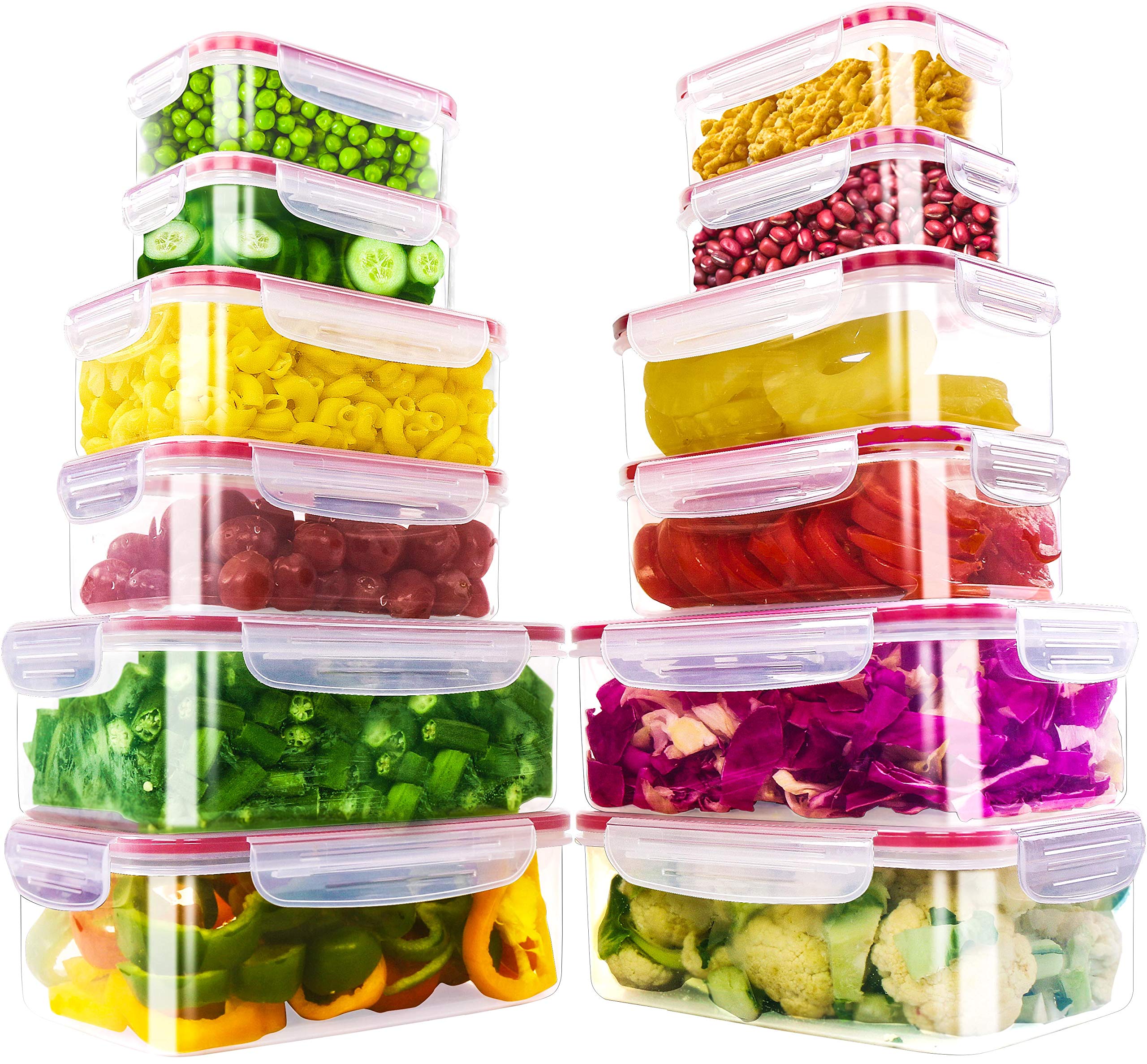 Stackable Kitchen Storage Pantry Storage Food Prep Containers