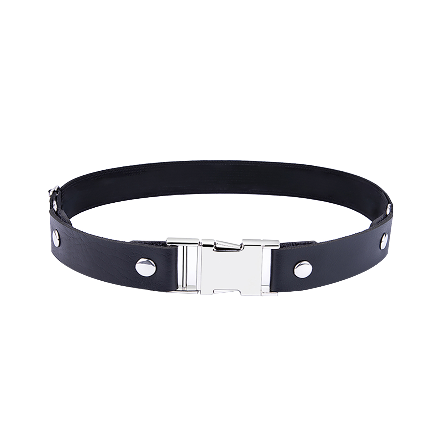 Blackhit Elastic gothic thigh ring garters alloy clasp punk harness garter belt for women