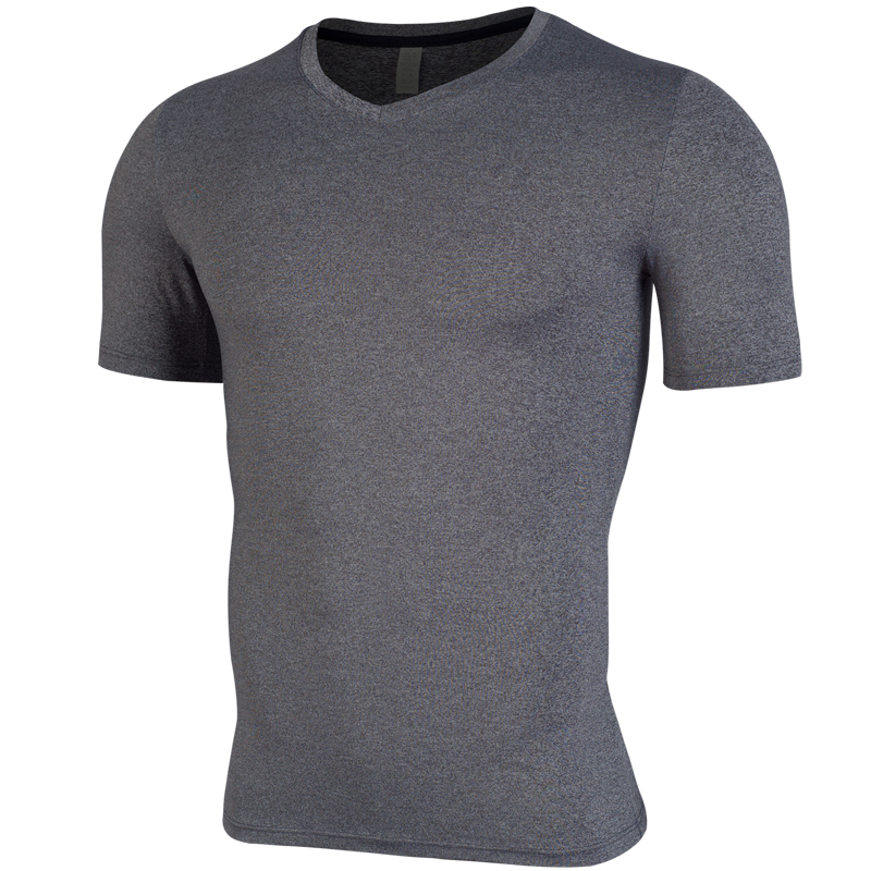 Running Sport T-shirt Men Gym Fitness T Shirt Male Jogging Training Solid Tee Tops Casual Sportwear Workout Tops