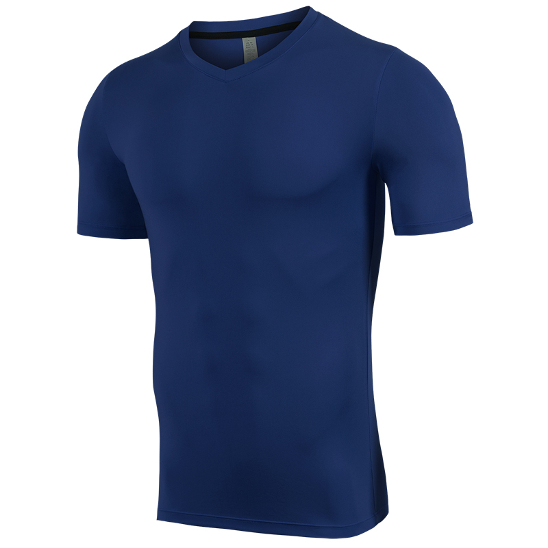 Running Sport T-shirt Men Gym Fitness T Shirt Male Jogging Training Solid Tee Tops Casual Sportwear Workout Tops
