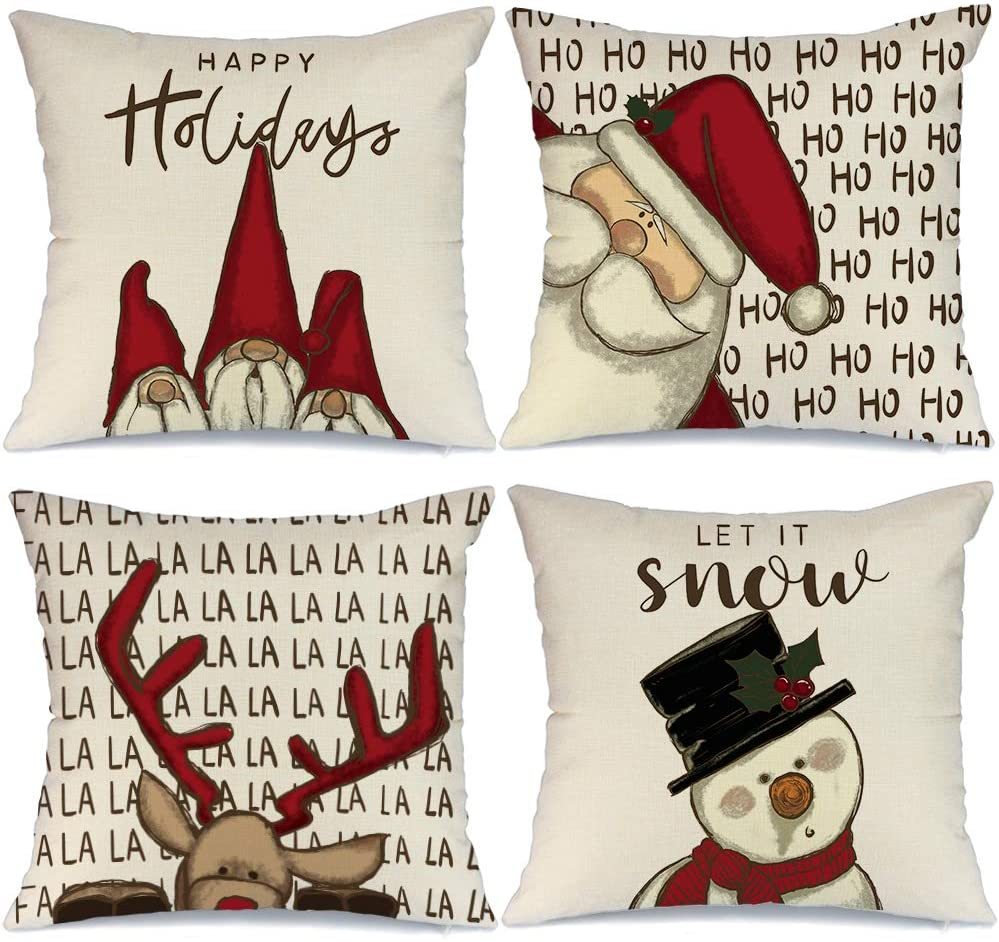 christmas pillow cases