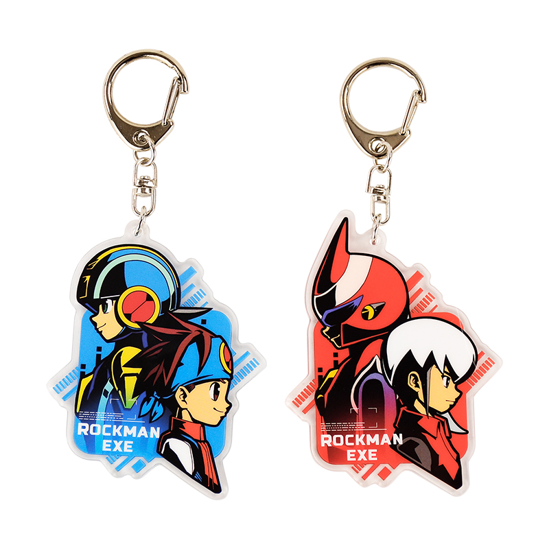 ROCKMAN EXE  Acrylic Keychain (a pair)