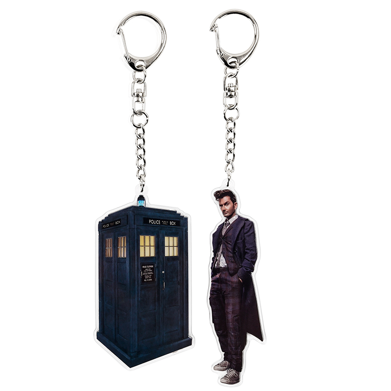 【Pre-Order】Doctor Who Acrylic Keychain (pair)