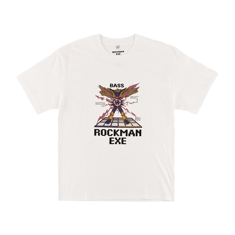 ROCKMAN EXE  White T-shirt
