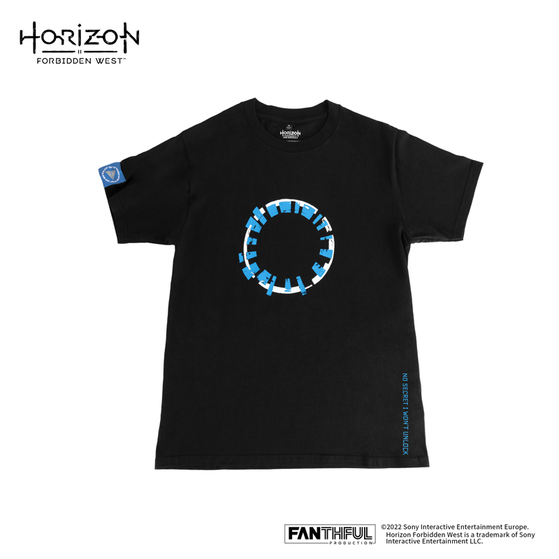 【預售】Horizon Forbidden West 主題T恤 黑色