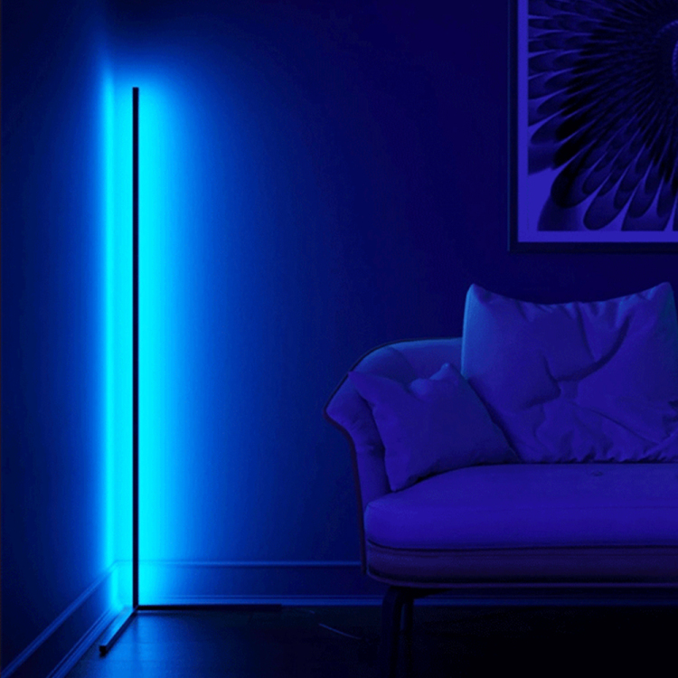 TACAHE RGB Corner Floor Lamp Color Changing Mood Lighting, Dimmable