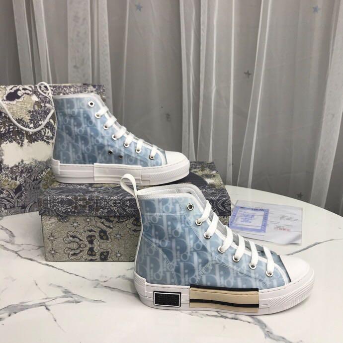 blue canvas high tops