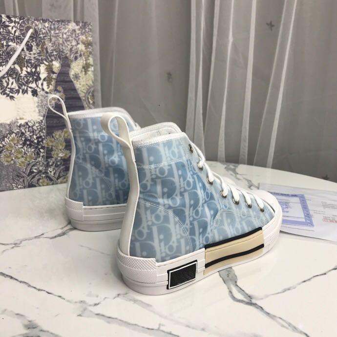 blue canvas high tops