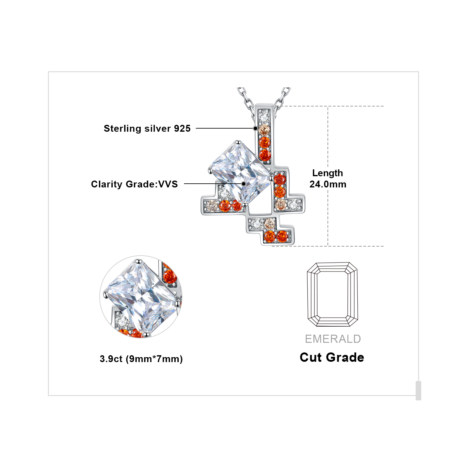 Game Tetris Necklace