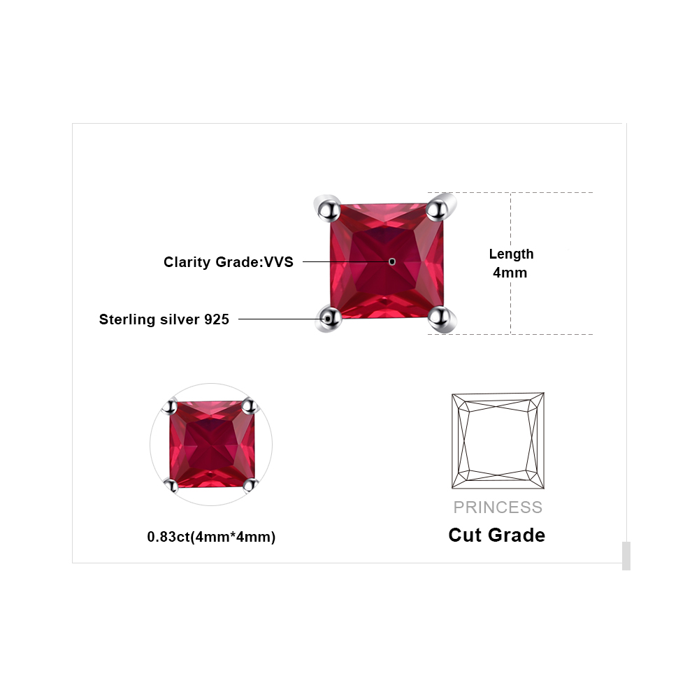 Ruby Studs