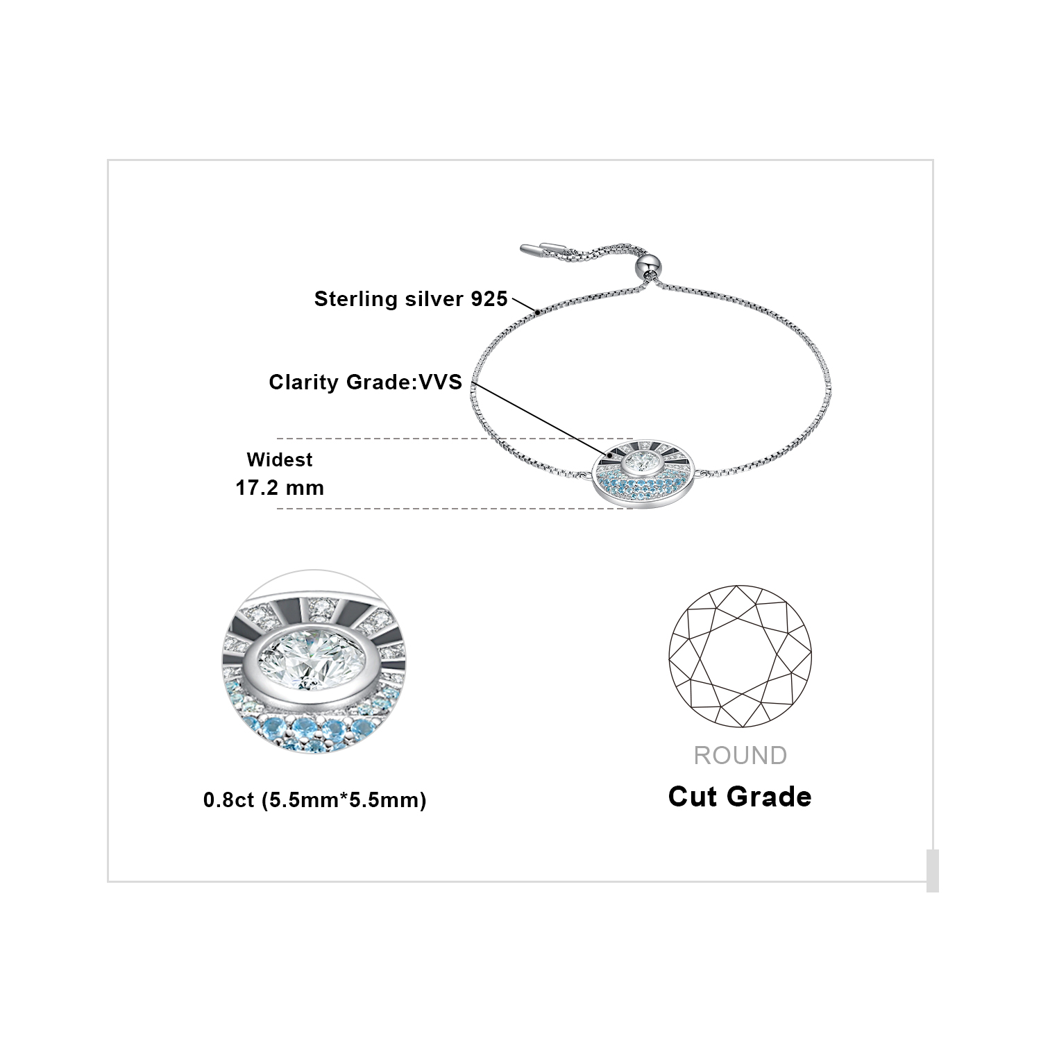 Sunrise Sea Bracelet