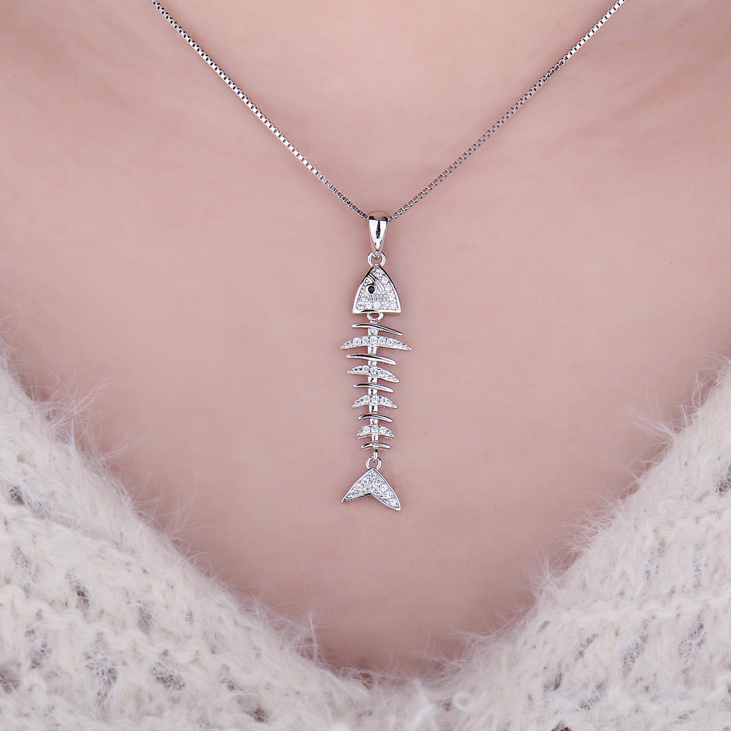 Fishbone Necklace