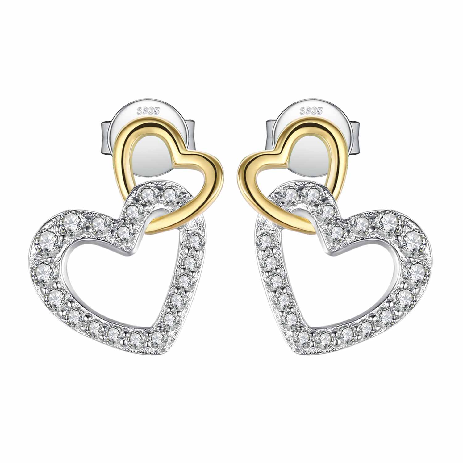 Cubic Zirconia Infinity Symbol Sterling Silver JewelryPalace