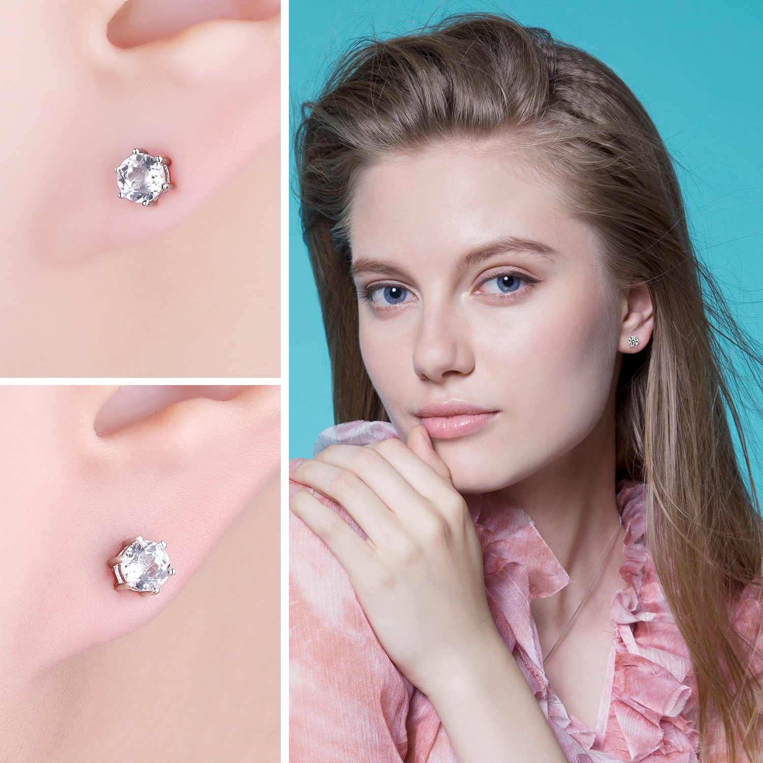 Topaz Studs