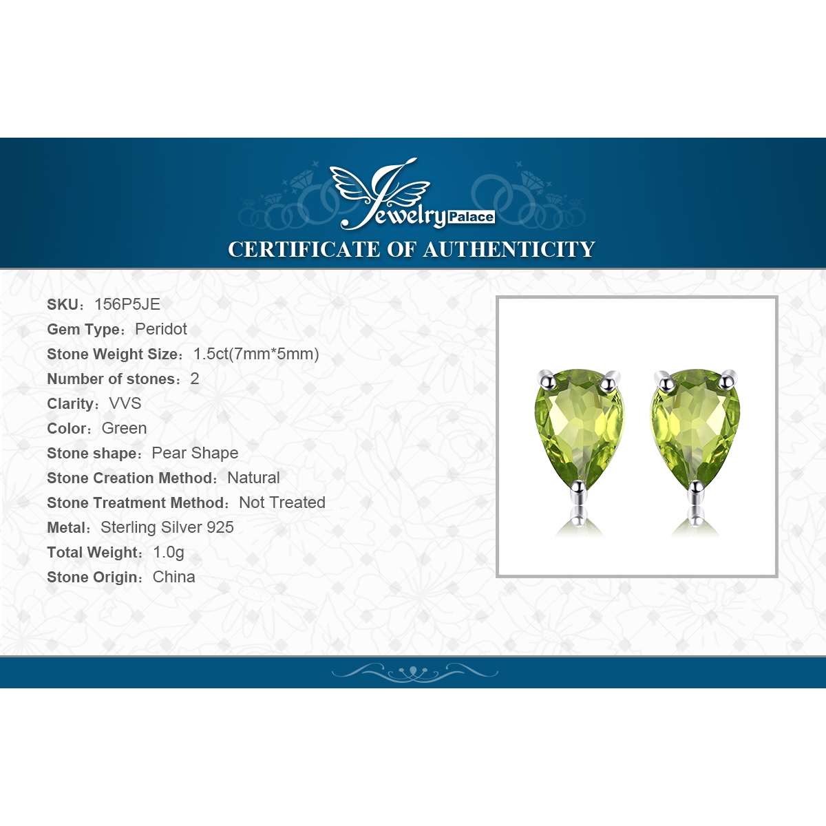 Pear Peridot