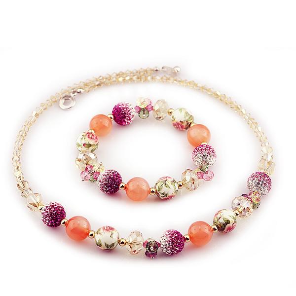 多彩生命樹水晶手鏈-魔法塔羅