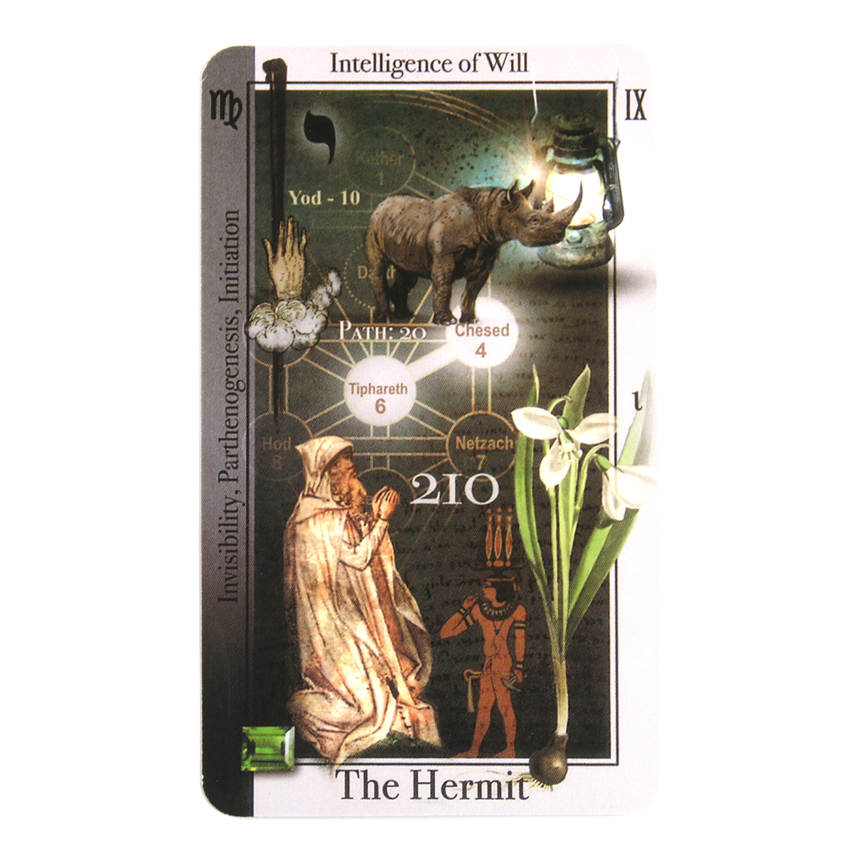 契合魔法塔羅牌Tarot of Magical Correspondences-魔法塔羅