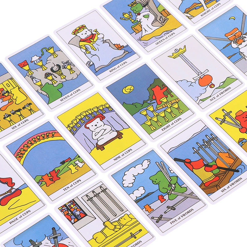 小熊軟糖塔羅牌Gummy Bear Tarot-魔法塔羅