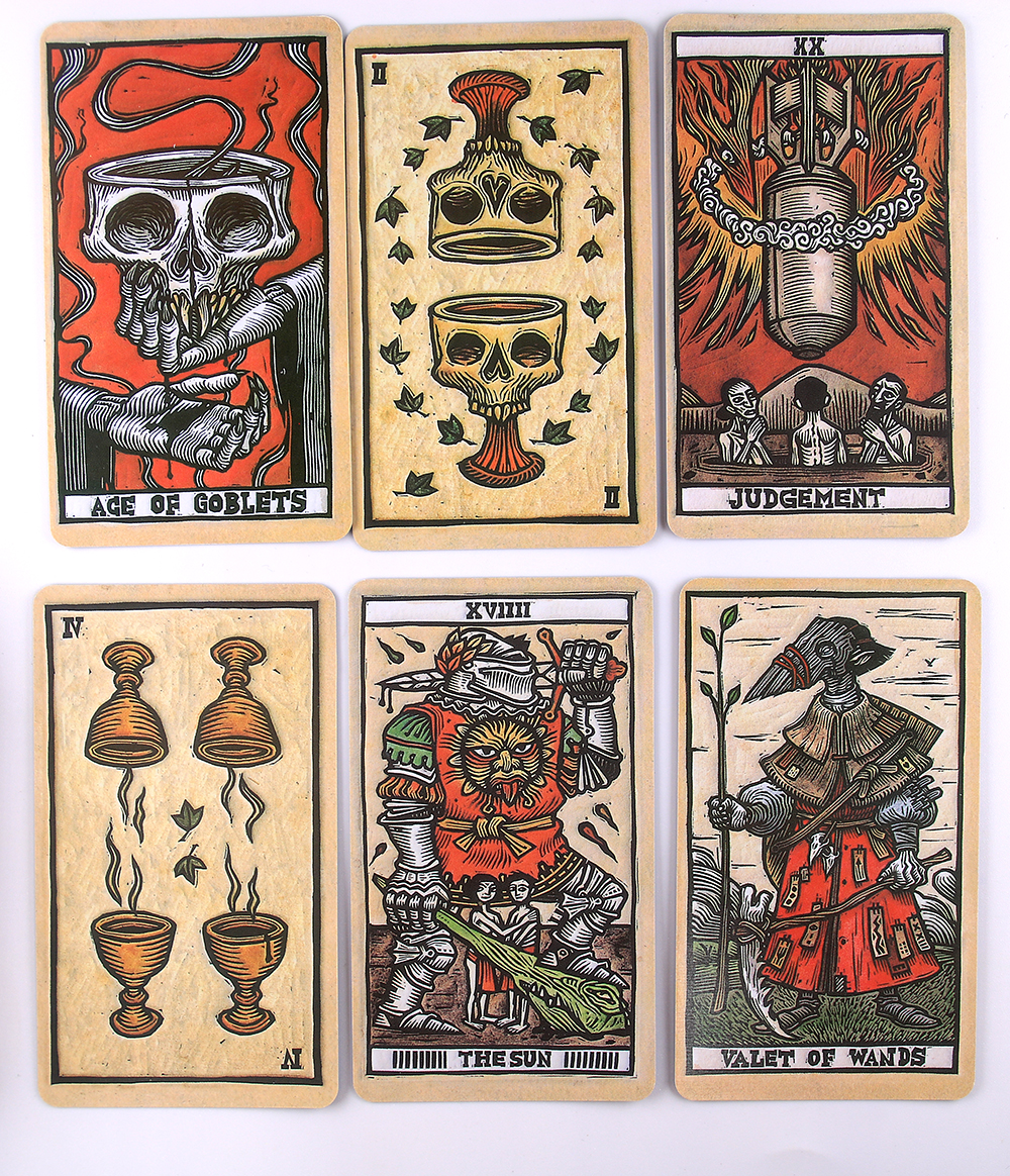 德爾塔羅牌Tarot del Taro-魔法塔羅