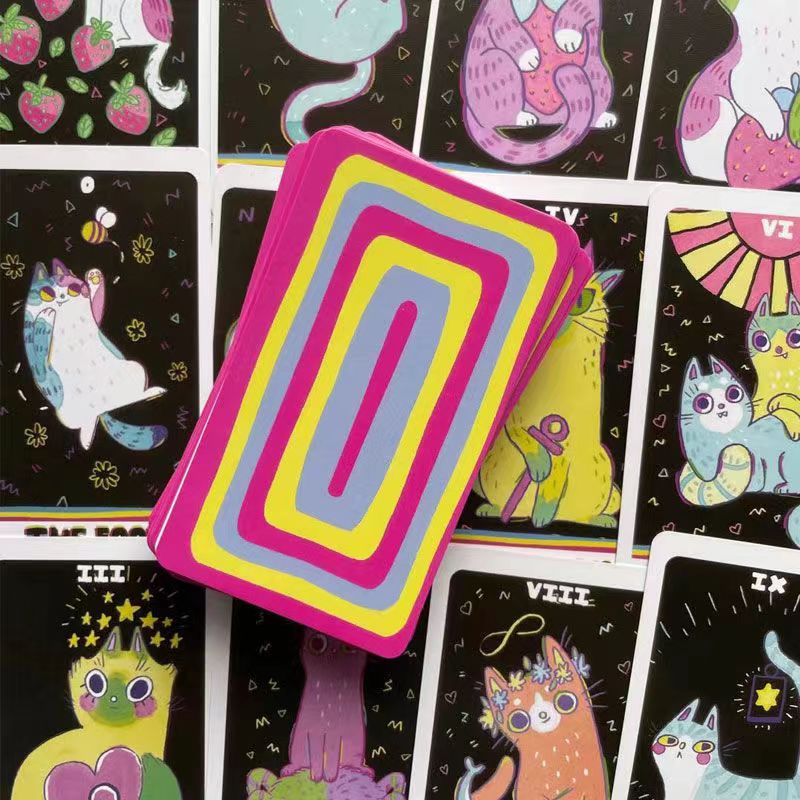 怪異貓塔羅牌The Weird Cat Tarot -魔法塔羅