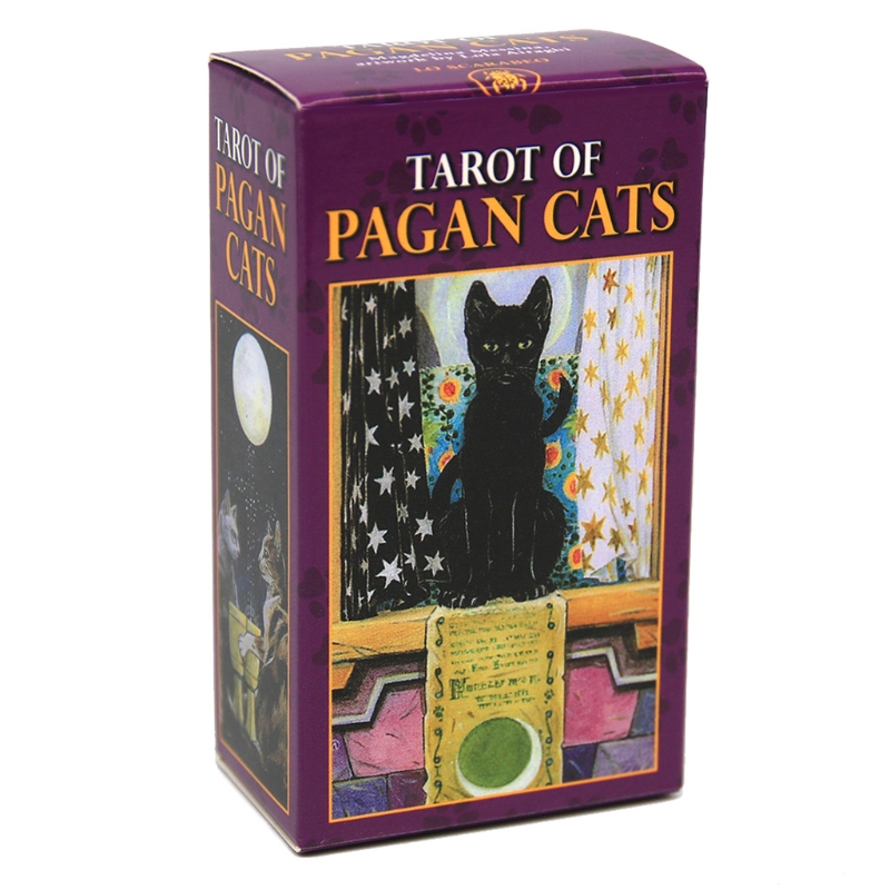 異教徒貓咪塔羅牌Tarot of Pagan Cats-魔法塔羅