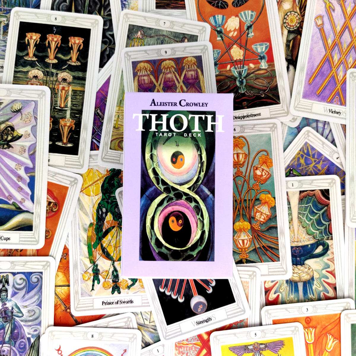透特塔羅牌Crowley Thoth Tarot-魔法塔羅