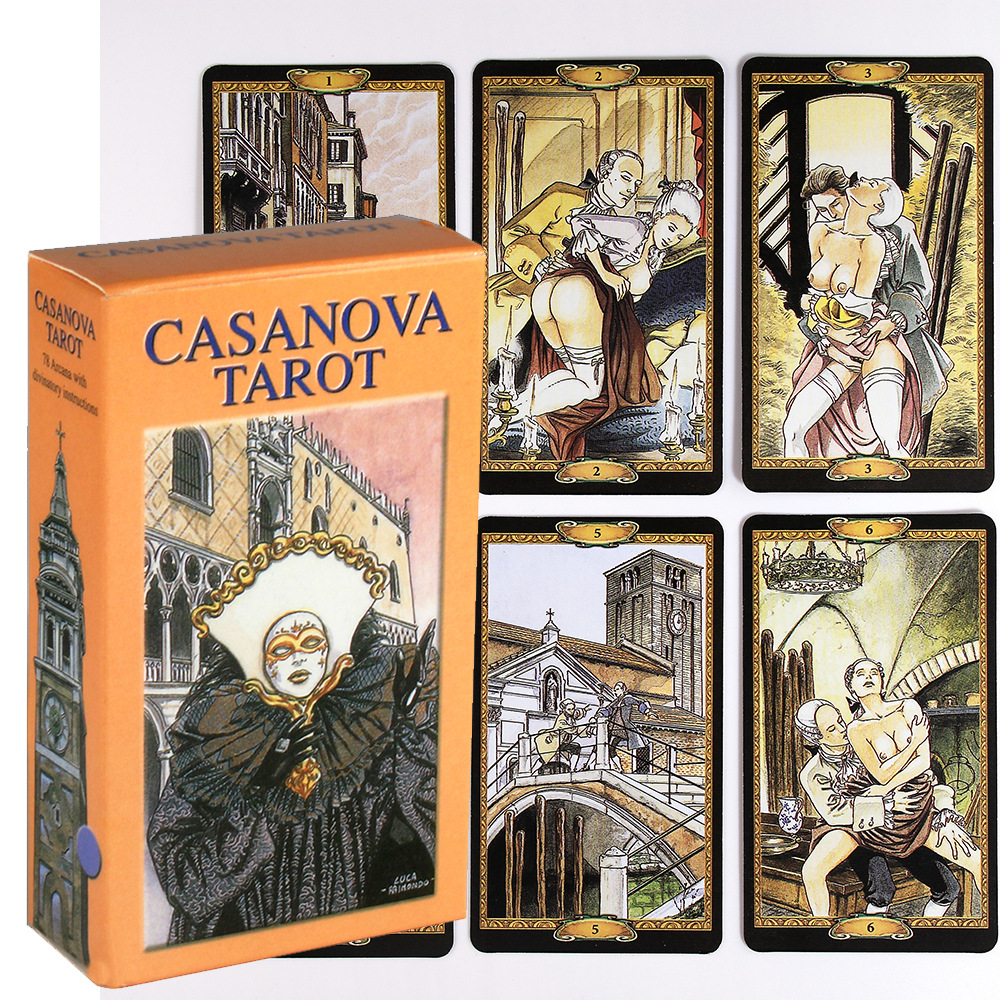 卡薩諾瓦風流子塔羅牌Tarot of Casanova-魔法塔羅