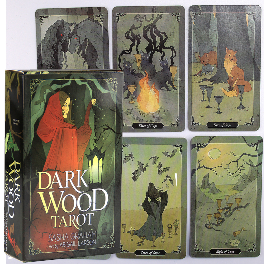 黑暗森林塔羅牌Dark Wood Tarot-魔法塔羅