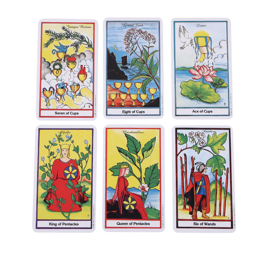 草藥塔羅牌The Herbal Tarot-魔法塔羅