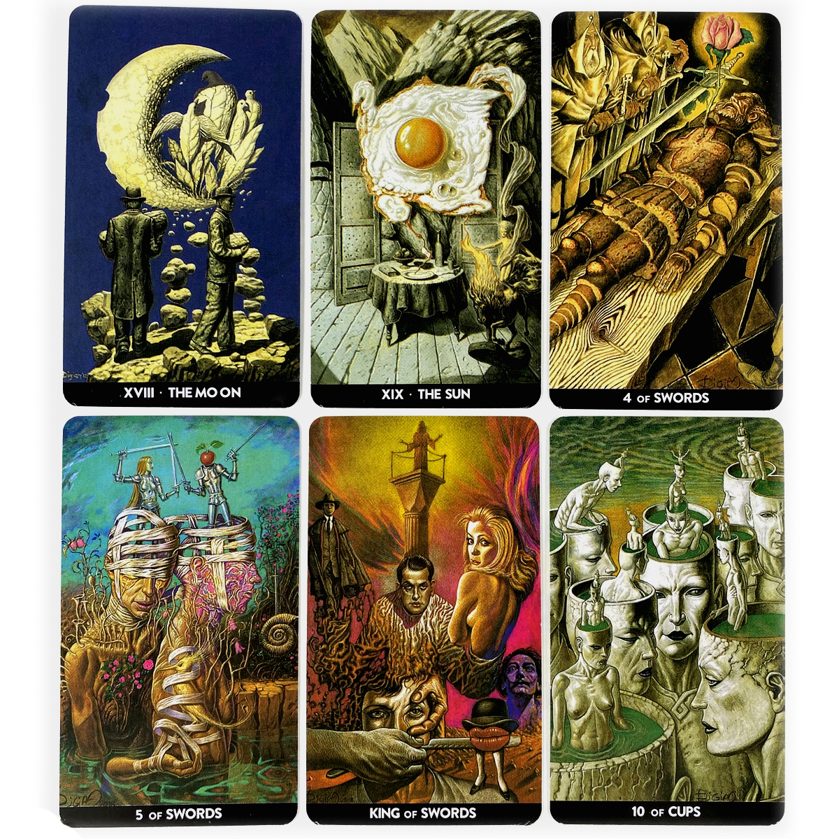超現實主義塔羅牌Surrealist Tarot-魔法塔羅