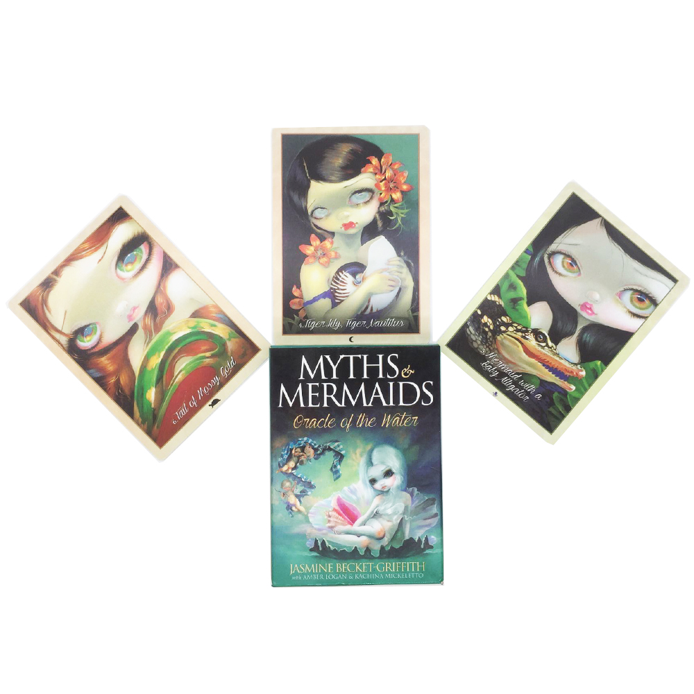 神話人魚神諭卡Myths Mermaids Oracle of the Water-魔法塔羅