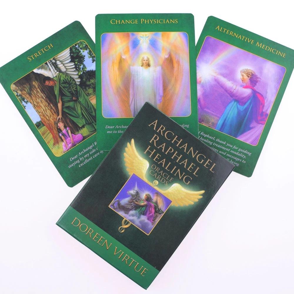 大天使拉斐爾神諭卡Archangel Raphael Healing Oracle Cards-魔法塔羅