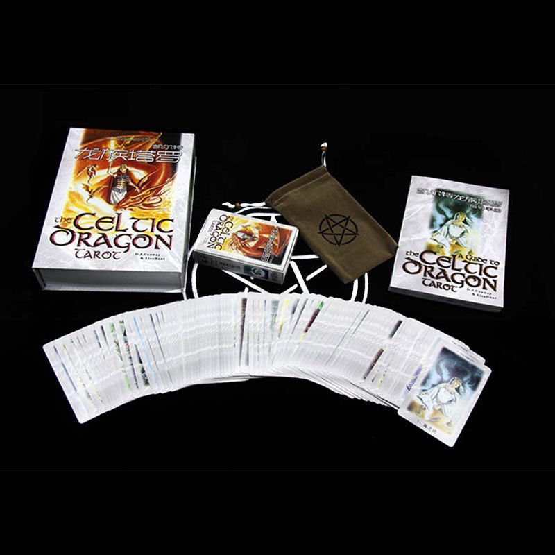 凱爾特龍族塔羅中文簡體套裝the Celtic Dragon Tarot-魔法塔羅