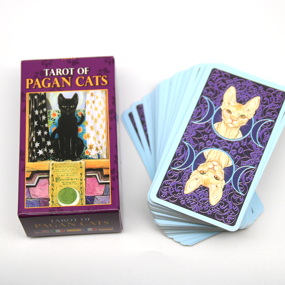 異教徒貓咪塔羅牌Tarot of Pagan Cats-魔法塔羅