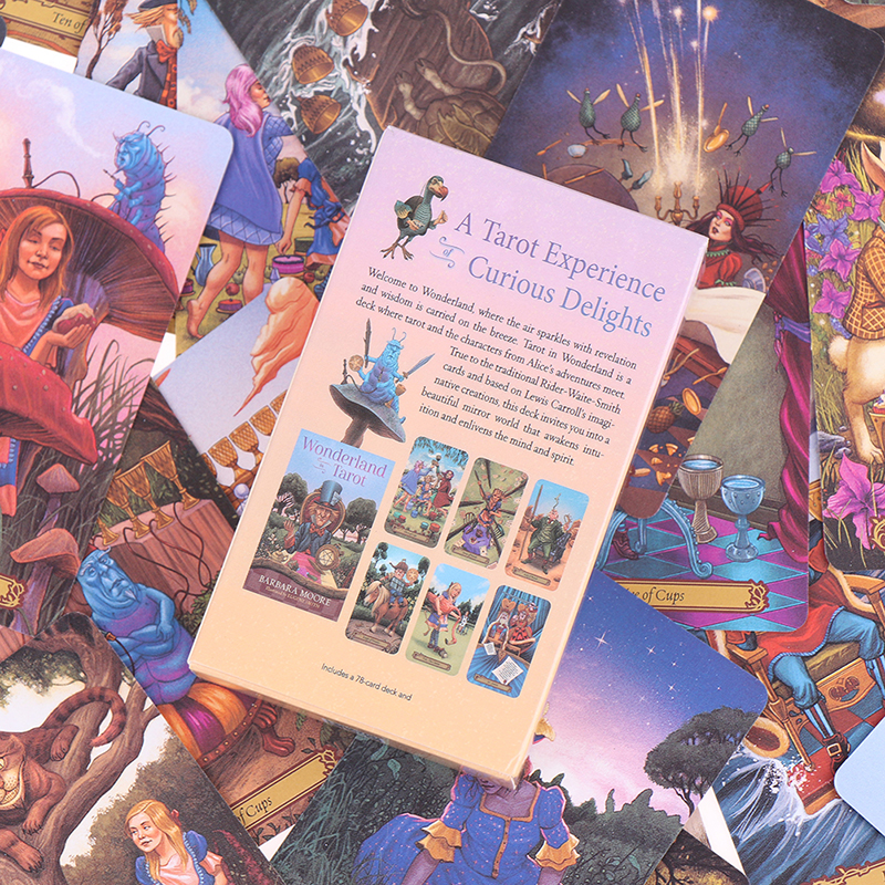 仙境塔羅牌Tarot In Wonderland-魔法塔羅