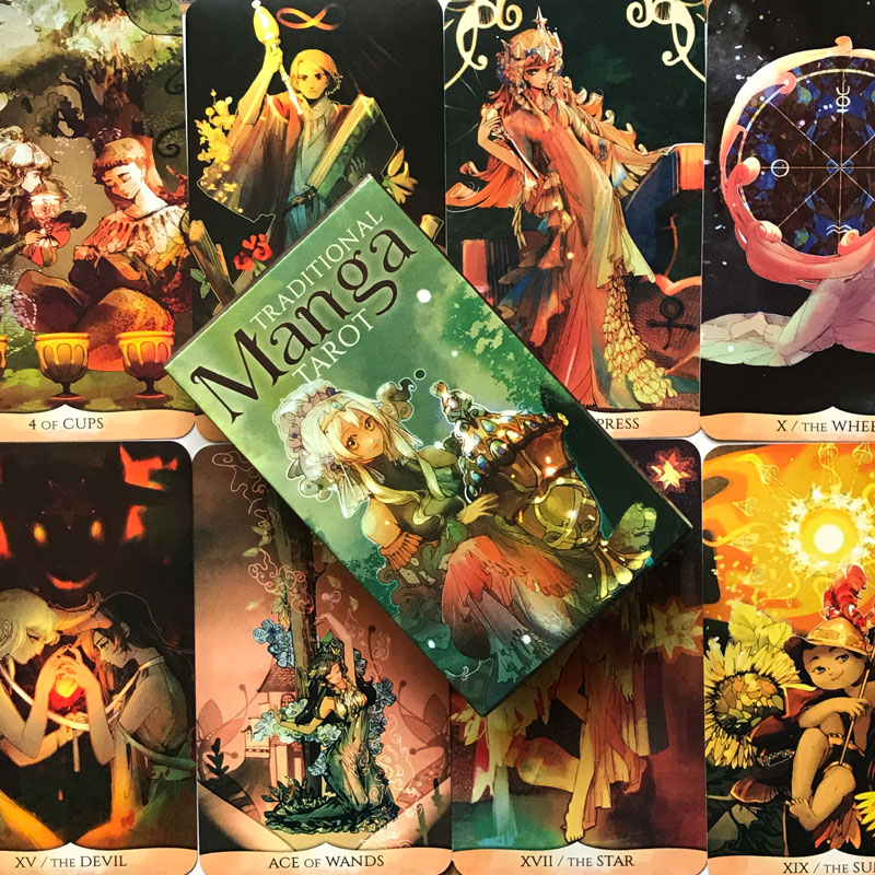 傳統漫畫塔羅牌Traditional Manga Tarot -魔法塔羅