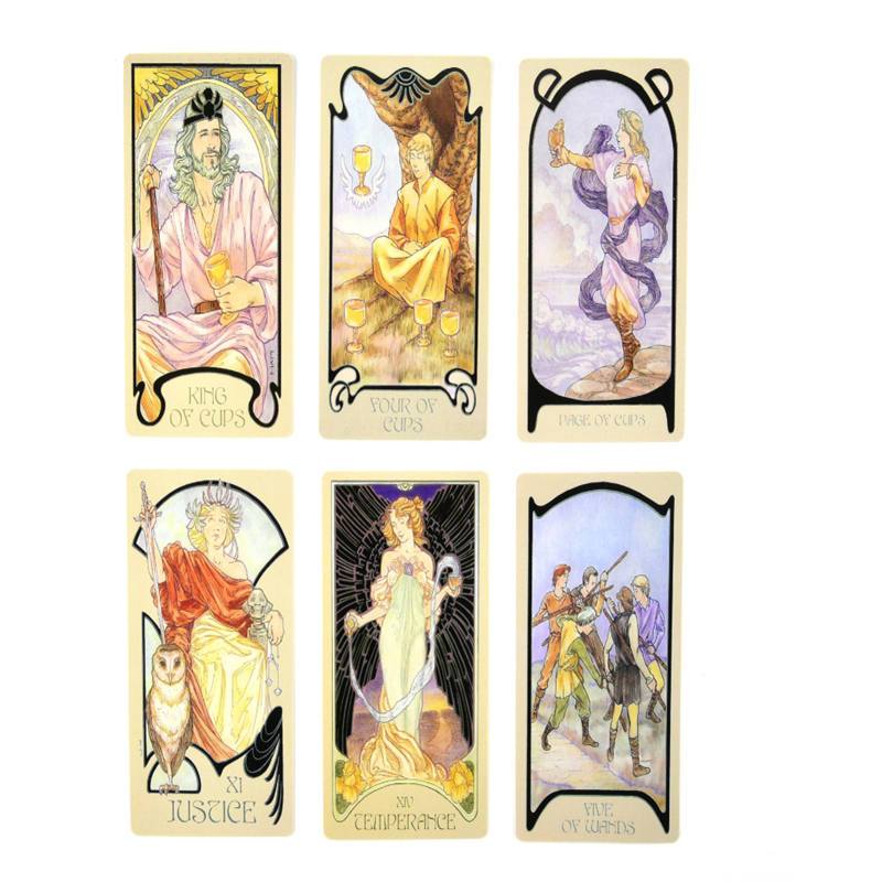 縹緲幻想塔羅牌Ethereal Visions Illuminated Tarot Deck-魔法塔羅