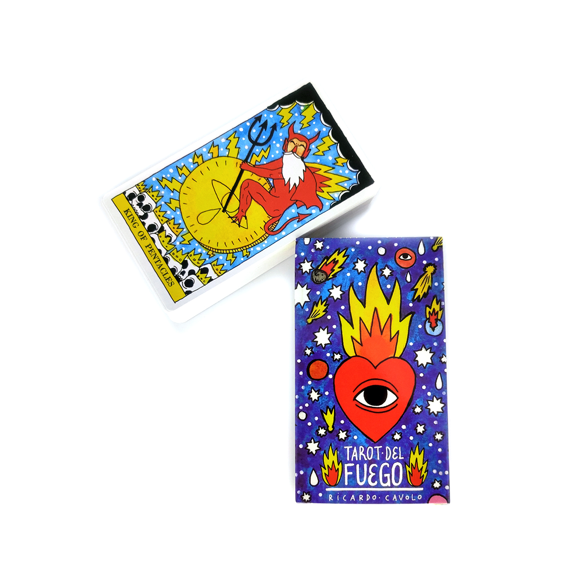 火地島塔羅牌Tarot del Fuego-魔法塔羅