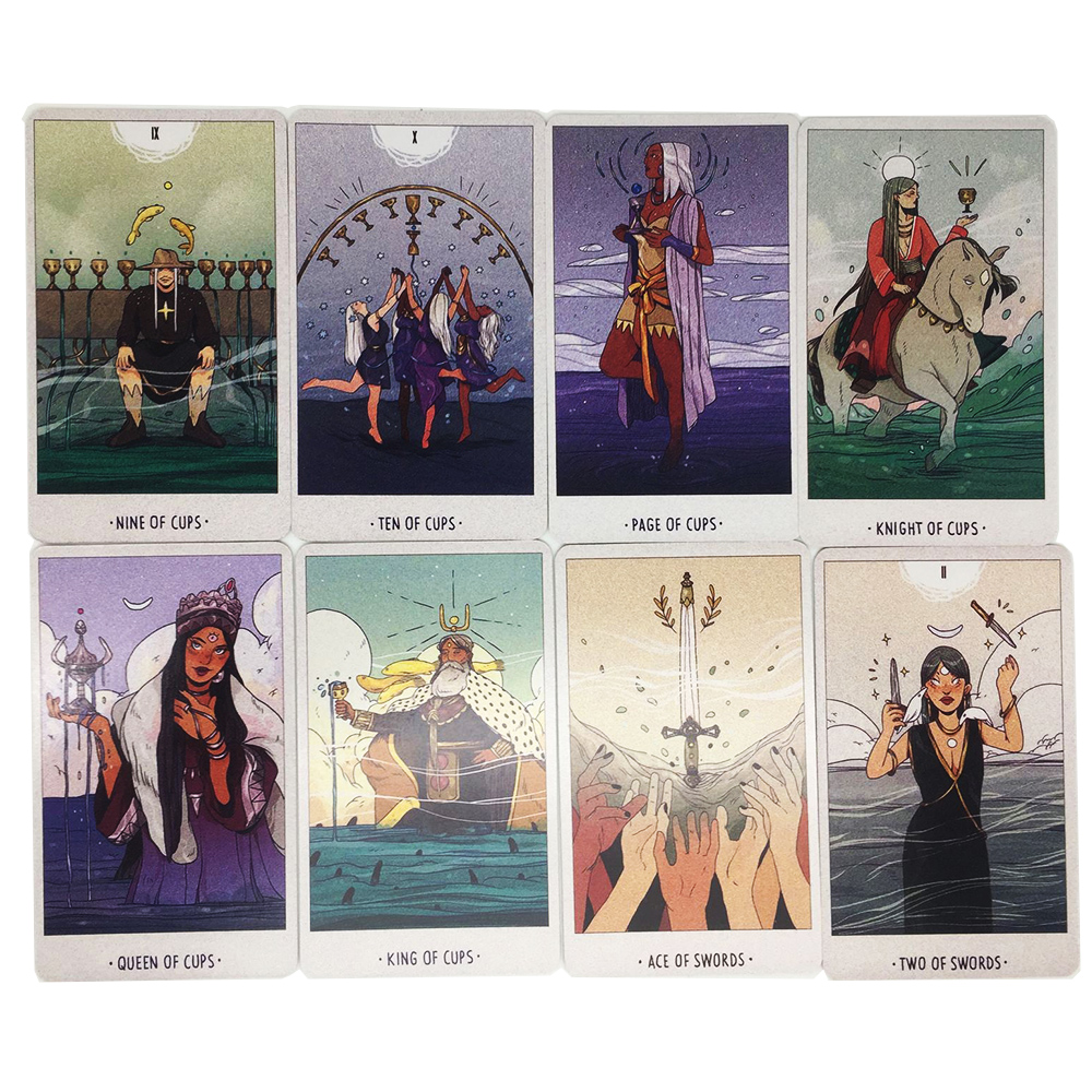 白努曼塔羅牌White Numen A Sacred Animal Tarot-魔法塔羅